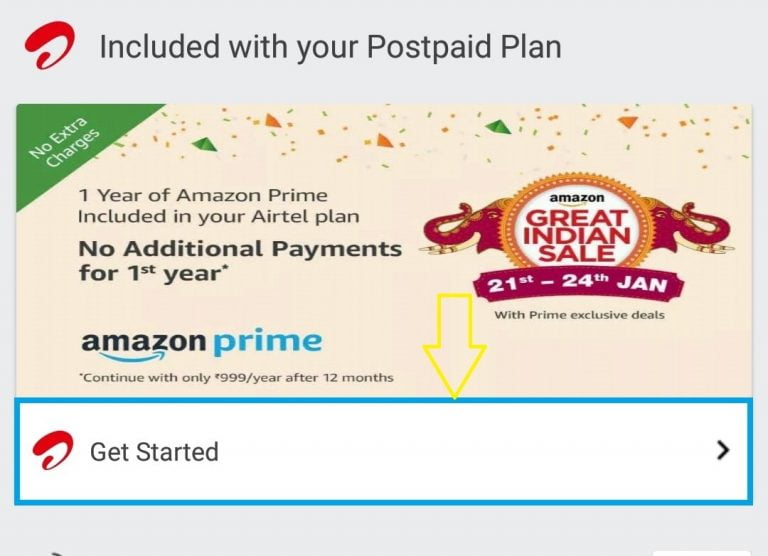 airtel amazon prime offer after 1 year