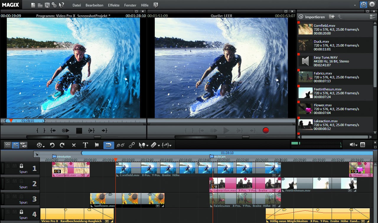 easy video editing software free windows