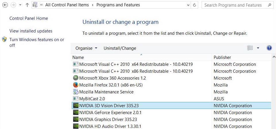 How To Uninstall Nvidia Graphics Card Drivers