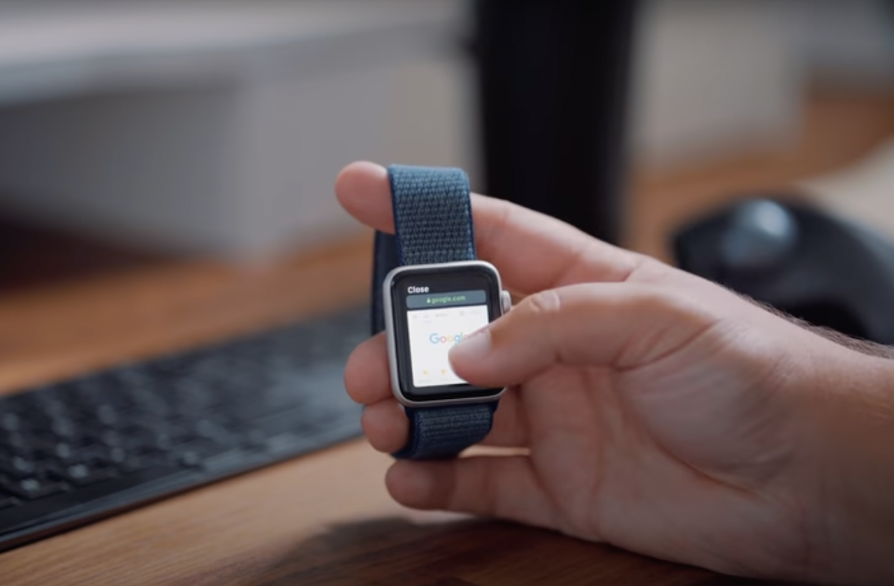 can you download safari on apple watch